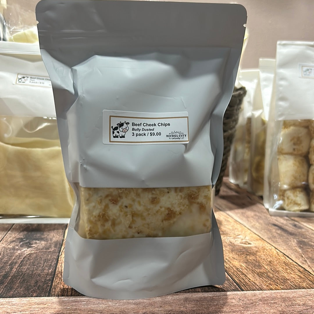 Beef Cheek Chips Pack