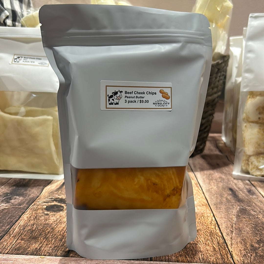 Beef Cheek Chips Pack