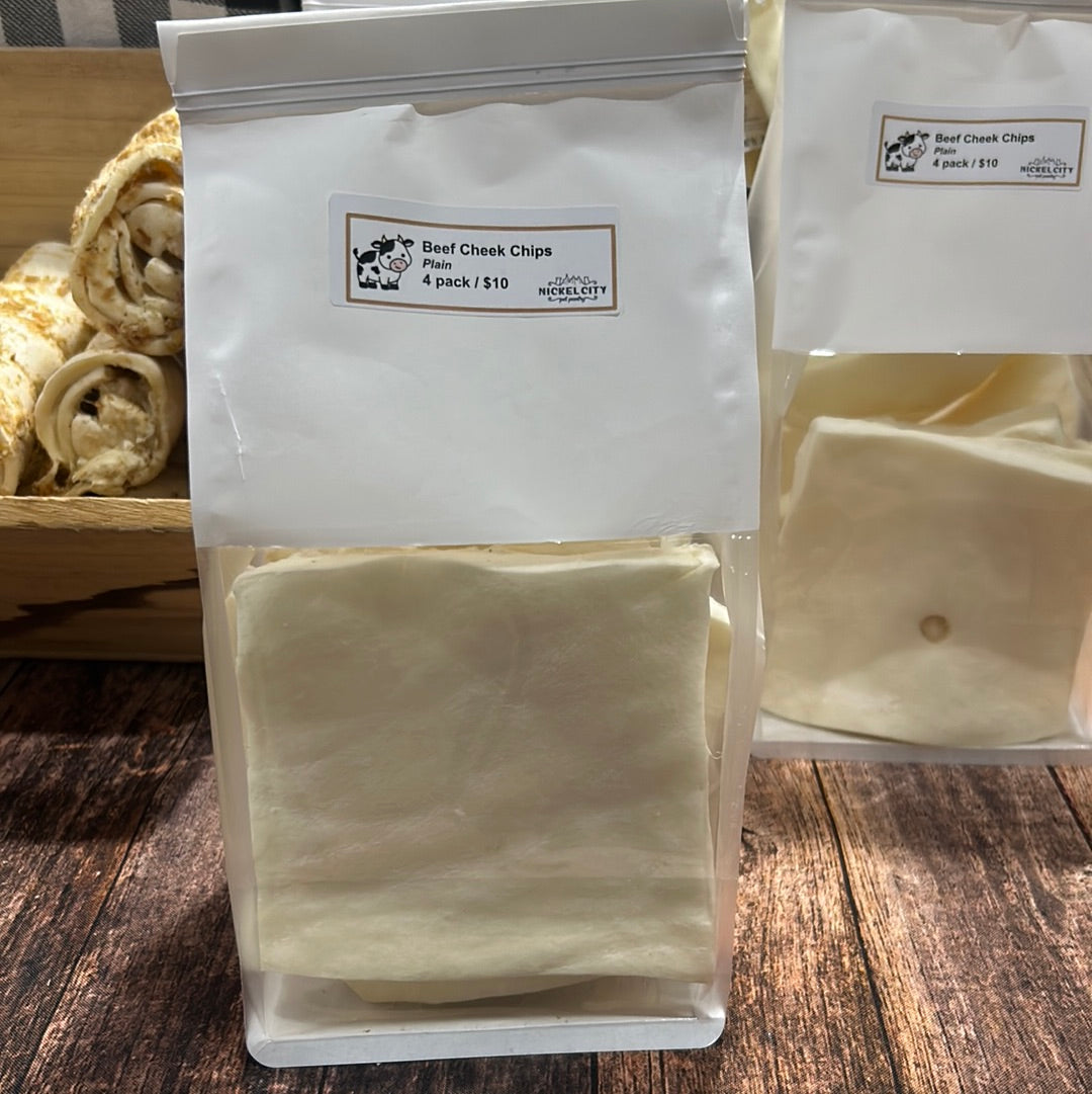 Beef Cheek Chips Pack