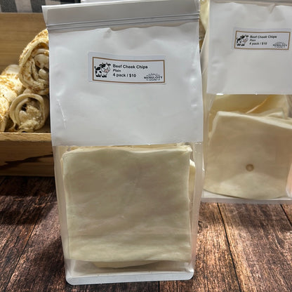 Beef Cheek Chips 4 Pack