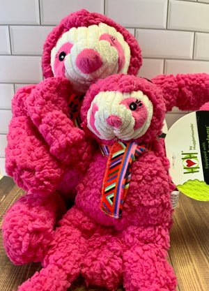 HuggleHounds Wild Things Sloth Knottie - Nickel City Pet Pantry