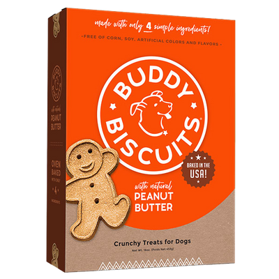 Original Oven Baked Buddy Biscuits - Peanut Butter - Nickel City Pet Pantry